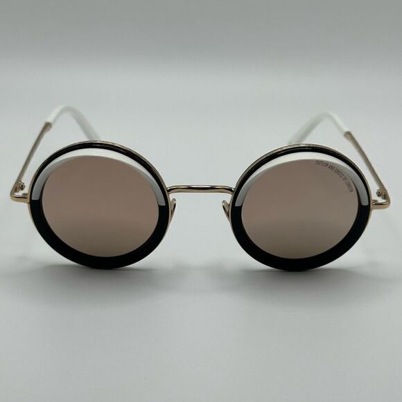 CUTLER AND GROSS Sunglasses CG1277S 001 Gold/Black/Grey Flash Unisex NEW